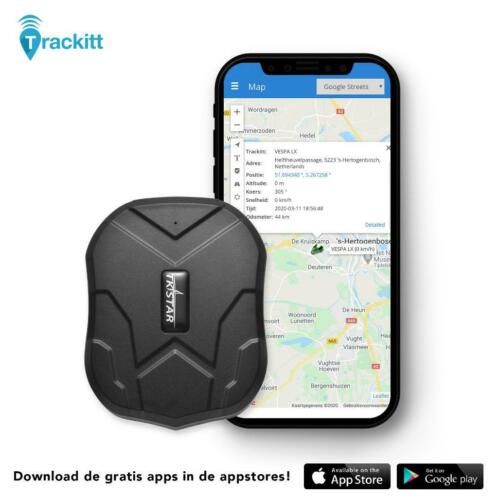 GPS Tracker met Magneet 90 DAGEN ACCU LIVE VOLGEN incl. SIM