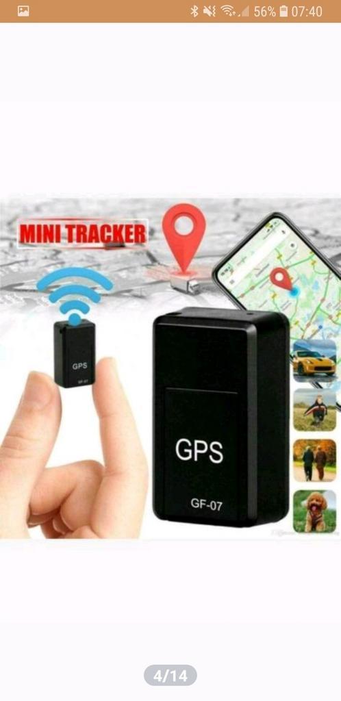 Gps tracker mini voor in u koffer, fiets, auto enz