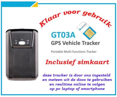 Gps tracker volgsysteem realtime incl-sim klaar voor gebruik