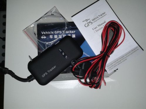 GPS tracker volgsysteem  track and trace systeem (nieuw)
