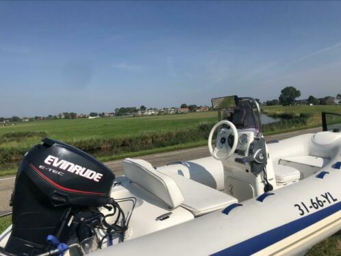 Grand 380 Rib Golden Line 2008 E-tec 40pk powertrim  izgst