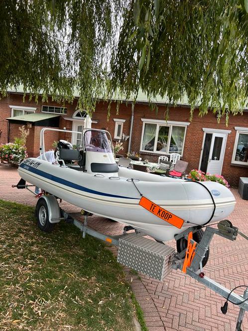 GRAND 460 RIB 50pk 4taktPEGA TRAILER NIEUWSTAAT