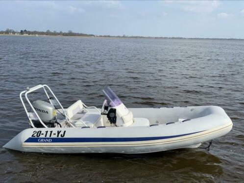 Grand 470 Rib Rubberboot 50PK Honda 4Takt Complete top set