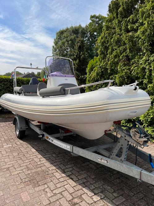 Grand Silver line S550 RIB Rubberboot incl Kalf trailer