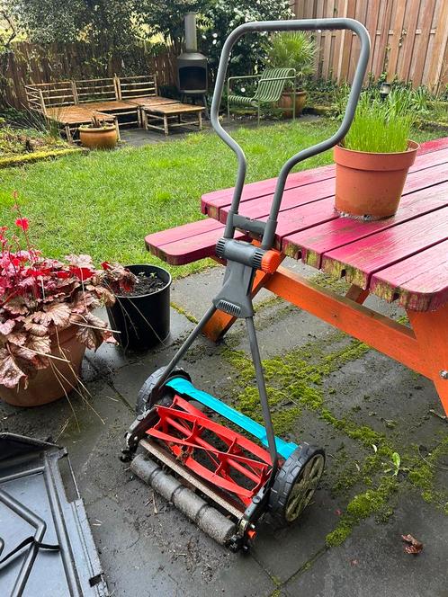 Gratis Gardena grasmaaier met opvangbak - Opknapper