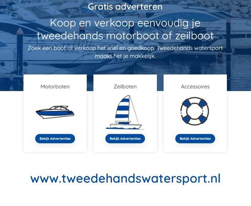 gratis motor- of zeilboot of watersport accessoires verkopen