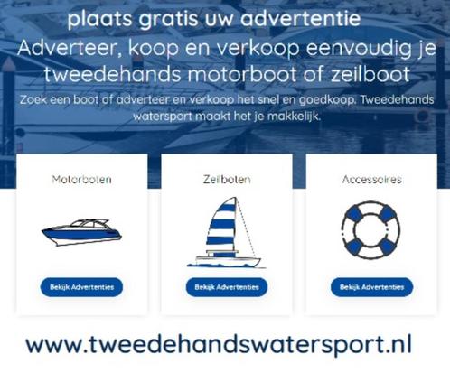 gratis motor- of zeilboot of watersport accessoires verkopen