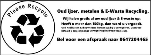 gratis oud ijzer en metalen