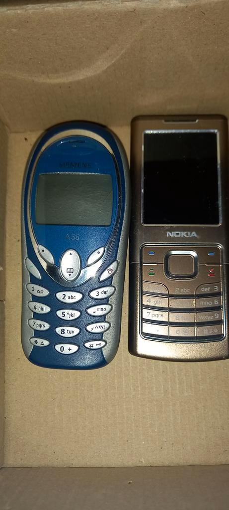 Gratis oude mobiele telefoon Nokia en Siemens