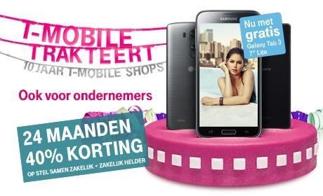 Gratis Samsung Galaxy S5 en Tab 3 7034