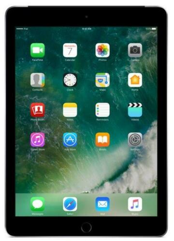 gratis standaard Apple iPad 5 (2017) 32GB Zwart Wifi (4G)