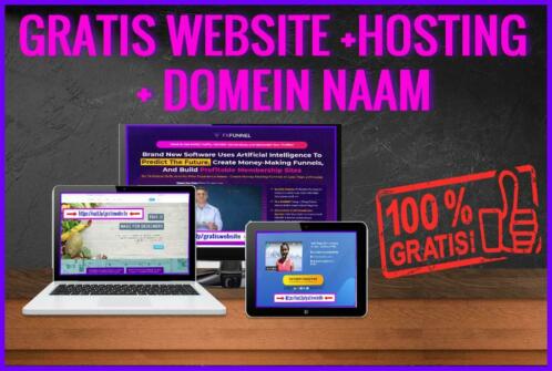  GRATIS Website Laten Maken  Webshop  Hosting  Domein