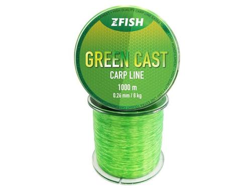 Green Cast Karperlijn 1000 m. Fluo Groen - Karper XL