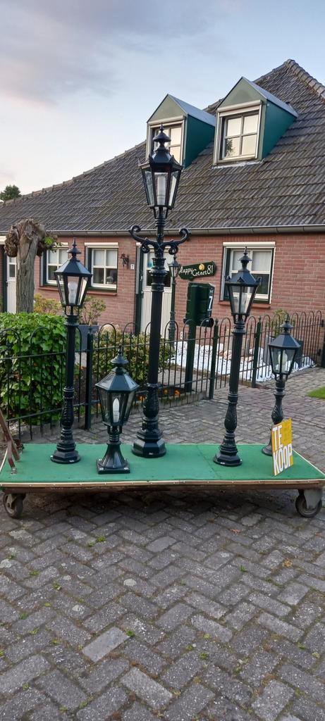 Groot assortiment klassieke tuinlantaarns en wandlampem