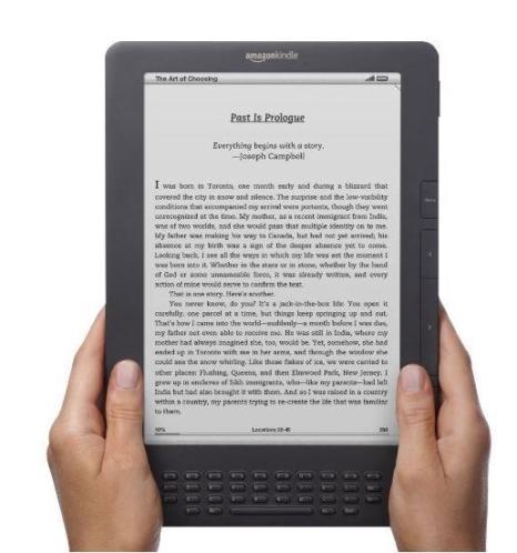 Groot scherm ereader met gratis 3G en beschermhoes 321