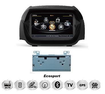 Grootbeeld navigatie ford ecosport multimedia carkit usb sd