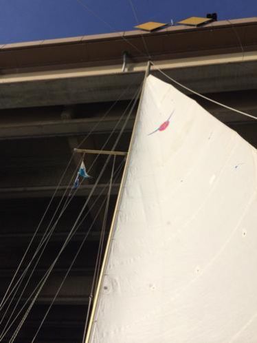 Grootzeil vl 9.45 x ol 3.55