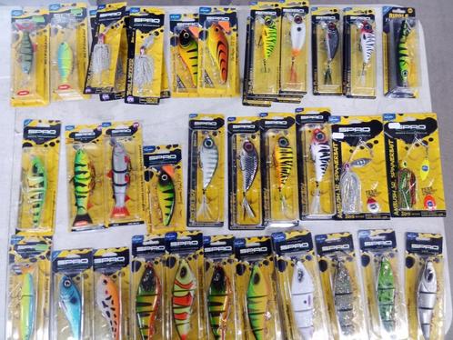 Grote voorraad kunstaas voor de roofvis