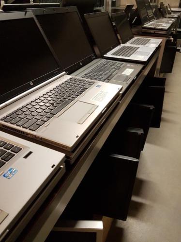Grote voorraad Refurbished HP DELL - C2D i3 i5 i7 laptops 