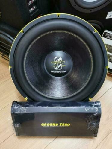 Ground zero 13700watt rms subwooferset