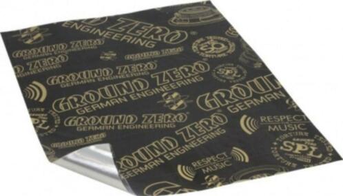 Ground Zero GZDA1200AL-GOLD aluminium demping