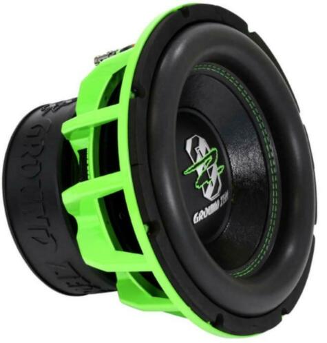 GROUND ZERO GZHW30SPL GREEN spl subwoofer 3000 RMS