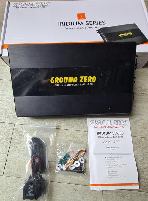 Ground Zero GZIA-1.700 versterker subwoofer