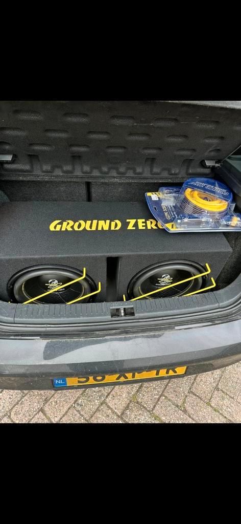 Ground zero subwoofer met versterker