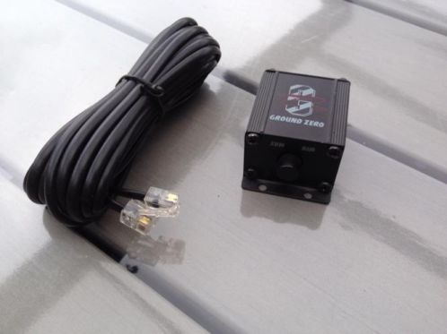 GroundZero remote control met kabel NIEUW