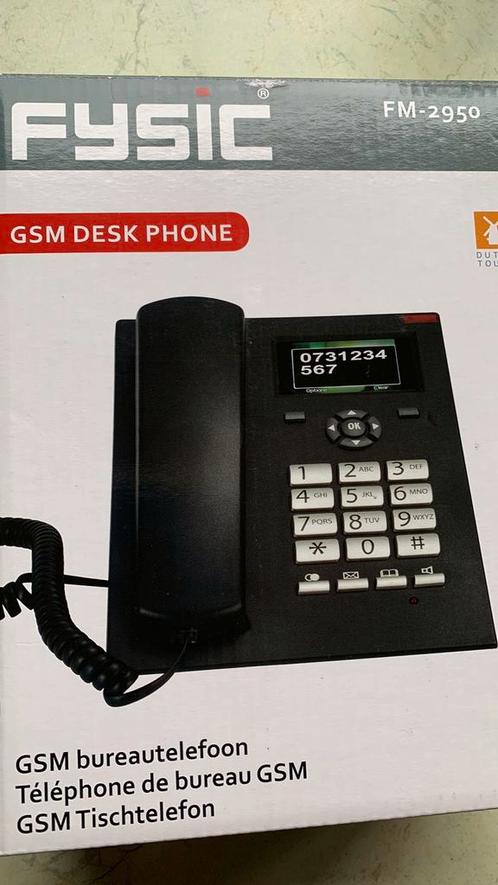 Gsm bureau telefoon voor senioren , merk Fysic 2950