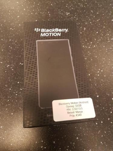 GSM Huys  BlackBerry Motion  24 Maanden Garantie