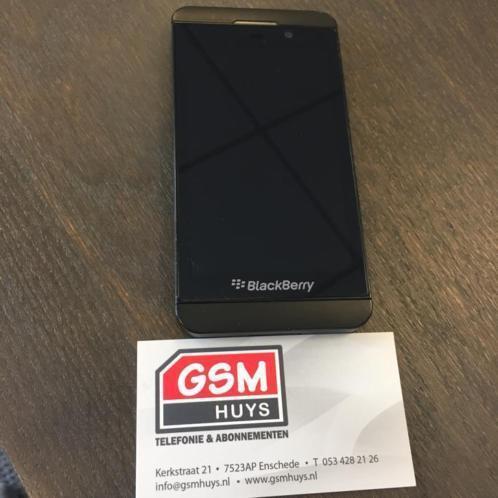 GSM Huys  Blackberry Z10 Black Simlockvrij  Garantie