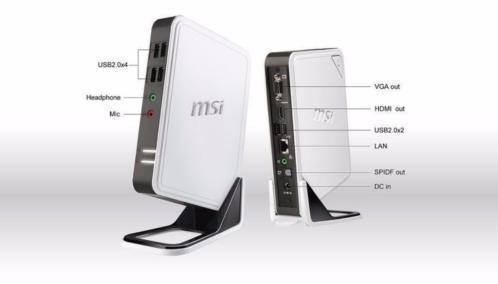GSM HUYS  MSI Windbox 4GB500GBW7 garantie