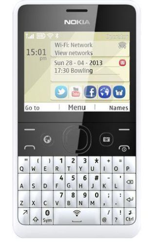 GSM Huys  Nokia Asha 210 White NIEUW