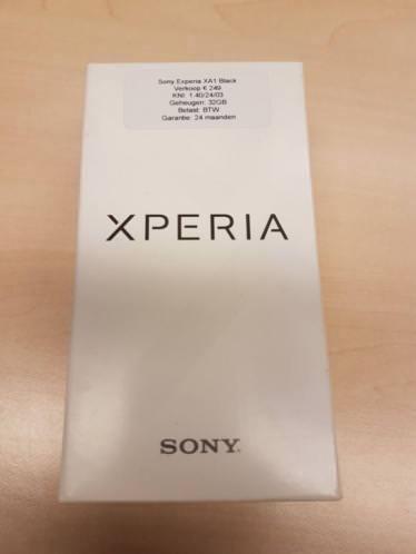 GSM Huys  Sony Experia XA1 Black Nieuw  garantie