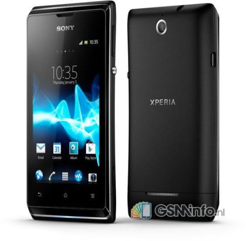 GSM Huys  Sony Xperia E Black NIEUW