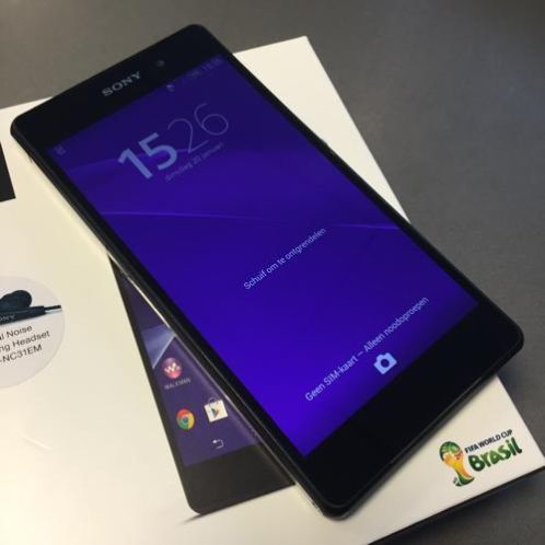 GSM Huys  Sony Xperia Z2 Black ZGAN in Doos