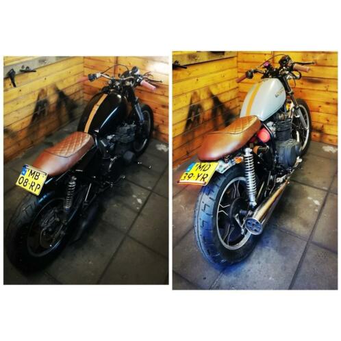 Gsx750 en gs450 caferacer cafe racer scrambler custom