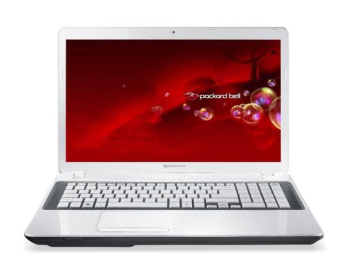 gtgtgt nieuwe PACKARD BELL - zeer mooie 17.3 inch witte laptop