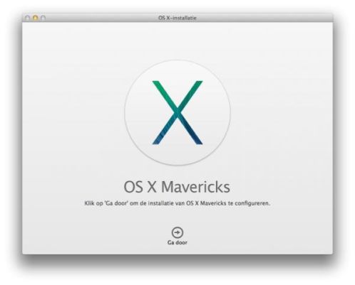 gtInstallatie usb-stick OS X Mavericks (incl.Office)