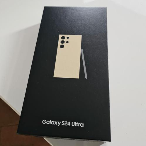 hagelnieuwe Samsung S24 ultra in gesealde doos met bon
