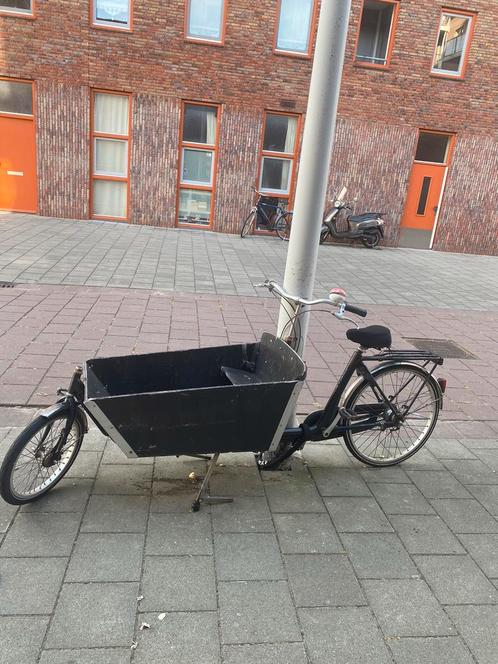 Handige bakfiets met versnellingen