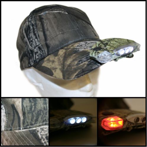 Handige petverlichting plus mooie Camo Cap gezamenlijke
