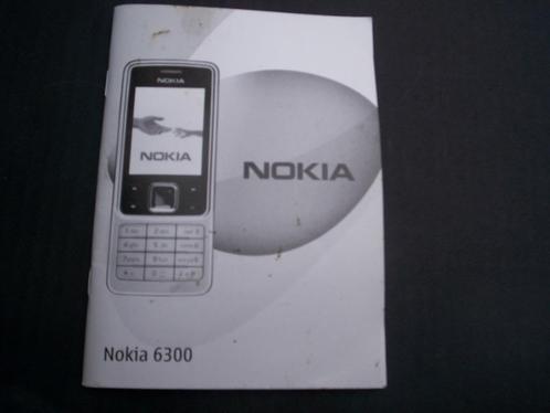 HANDLEIDING Mobieletelefoon Nokia 6300 Gebruikershandleiding