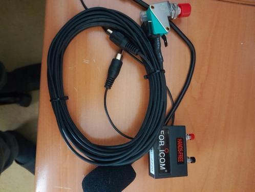 Hands free set voor de icom