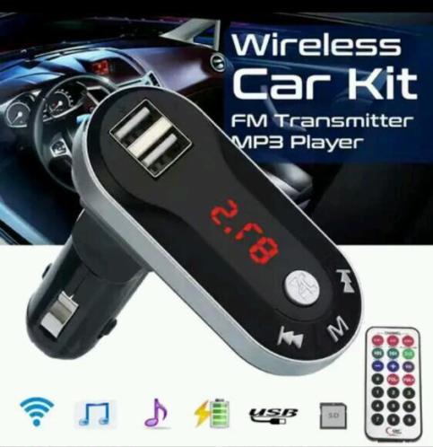 Handsfree MP3 Speler.Alleen bij autoradio aan koop gratis