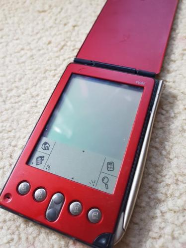 Handspring Visot Edge PalmOS PDA met veel accessoires