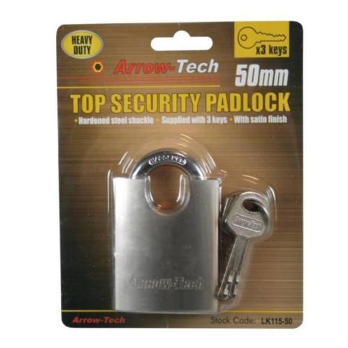 Hangslot arrowtech 50 mm top security, 354654