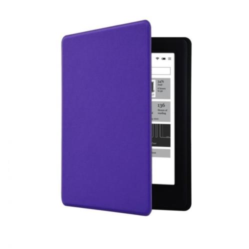 Hard Cover Paarse Hoes Kobo Glo HD (Sleepcover  Case  Besc
