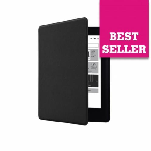 Hard Cover Zwarte Hoes Kobo Glo HD (Sleepcover  Case  Besc